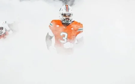 Akheem Mesidor Follows Canadian Legends on 2001 Miami Hurricanes Team