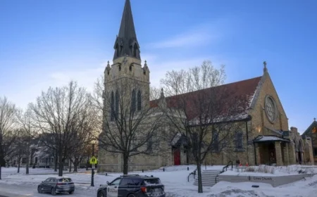 Protesters Disrupt St. Paul Church over Pastor’s ICE Field Office Role