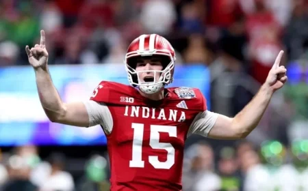 Indiana QB Fernando Mendoza: Veteran Leader Among Hoosiers Players