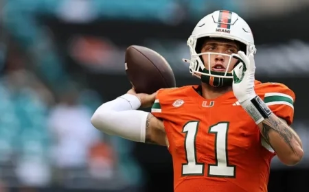 Carson Beck Moves to Miami, Nearing National Title Victory