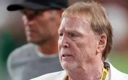 Raiders Scout Fernando Mendoza as Owner Attends CFP Game