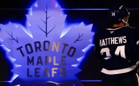 Matthews’ Scoring Streak Fuels Leafs’ Success