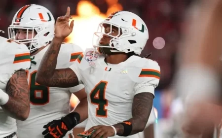 Miami RB Mark Fletcher Jr. Thrives Near Home, Easing Mom’s Commute