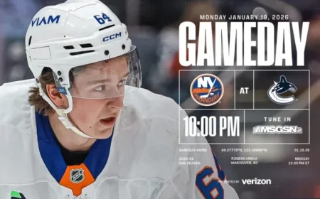 Islanders Face Canucks: Game Preview