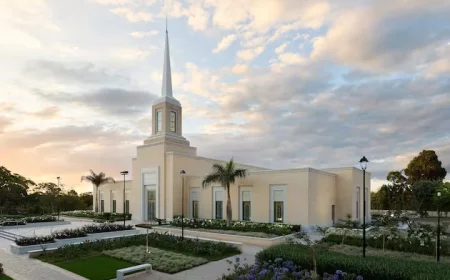 Harare Zimbabwe Temple Opens for Public Visits