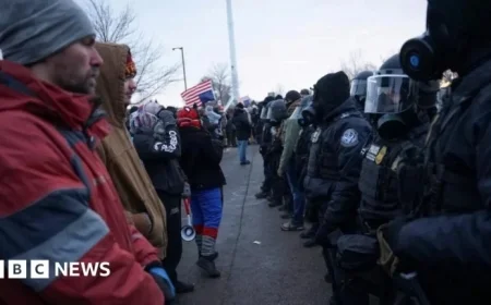 US Officials Investigate Minnesota ICE Protest Disrupting Church Service