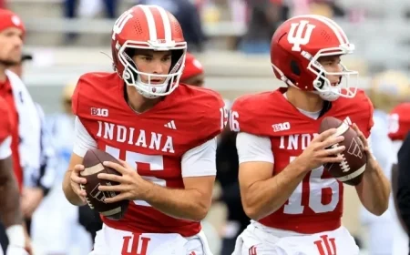 Indiana Football Star Battles MS with Namesake Burger Initiative