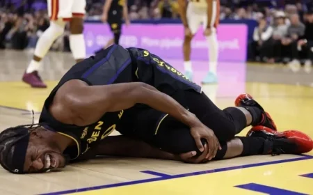 Warriors’ Jimmy Butler Exits Game Against Heat Due to Injury