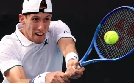 Maestrelli Triumphs Over Atmane, Faces Djokovic in Thrilling Second Round Clash