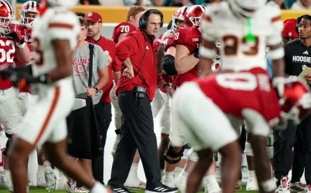 National Champion Indiana’s Position Revealed