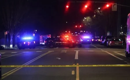 Portland Police Officers Injured in NE Shooting; Manhunt Underway for Shooter