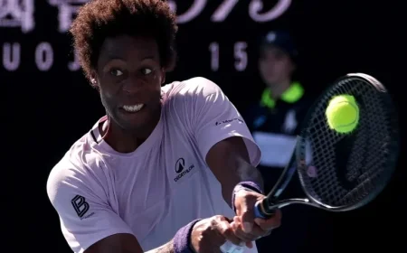Qualifier Sweeny Stuns Veteran Monfils in Australian Open Thriller