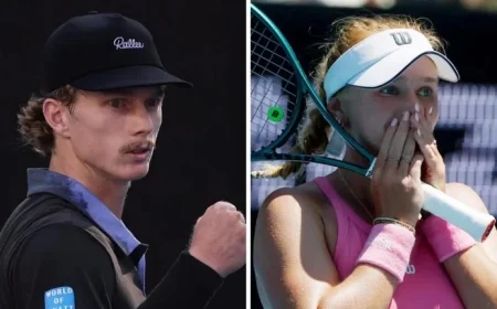 Aussie Qualifier Upsets Fan Favorite in Dramatic Four-Hour AO Clash