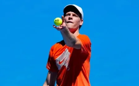 Sinner Triumphs as Gaston Withdraws in Third Set at Australian Open Debut