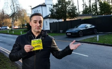 David Vows to Fight Council After £35 Fine for Parking at Home
