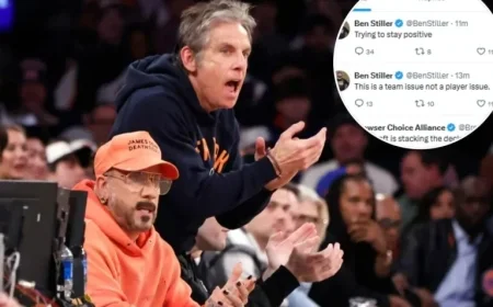 Ben Stiller Meltdown as Mavericks Dominate Knicks in Blowout Loss