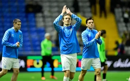 LIVE Update: Carlos Forbs Replaces Tzolis Against Kairat Almaty in Champions League