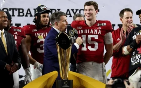 Fernando Mendoza Calls Rare Postgame Curse ‘Fitting’ After Indiana’s Title Victory
