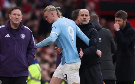 Pep Guardiola Faces Challenge Resolving Man City’s Erling Haaland Issue
