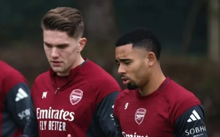 Arsenal’s Gabriel Jesus Backs Viktor Gyokeres: ‘I Understand His Situation’