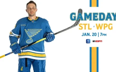 Blues Battle Jets: NHL Preview