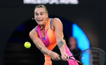 Sabalenka, Alcaraz Triumph on Australian Open’s Opening Day