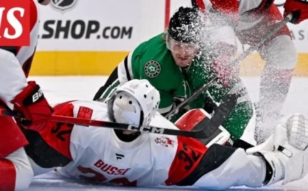 Bus Steals Spotlight in Finnish NHL Prospect’s Debut