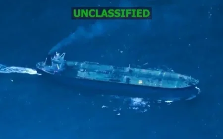 U.S. Seizes Seventh Venezuelan-Linked Oil Tanker in Caribbean