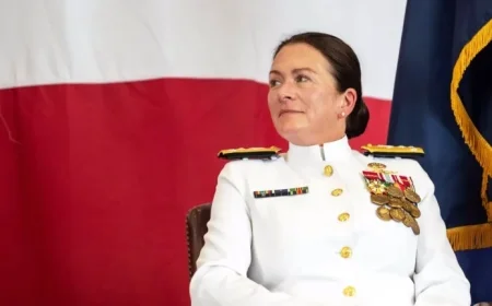 Navy Admiral Dismissed by Hegseth Announces Congressional Bid