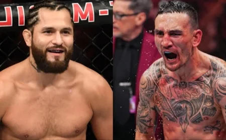Jorge Masvidal Responds to Max Holloway’s BMF Belt Criticism