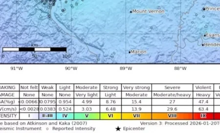 Earthquake Rattles St. Louis Area Overnight
