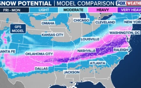 Substantial Snow Possible This Weekend, Forecasters Reveal Unclear Amounts