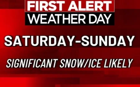 Major Winter Storm Expected This Weekend