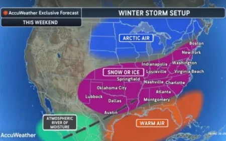 High Weekend Winter Storm Threat Persists in N.J.; Snow Totals Uncertain
