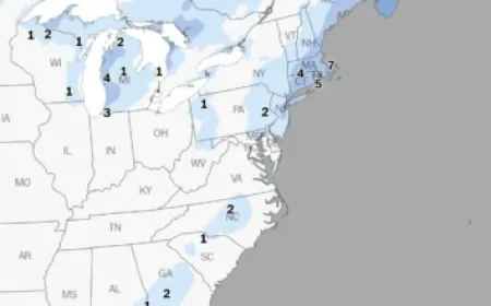 Arctic Blast Continues: Tomorrow Morning Temperatures Plunge to -19°C
