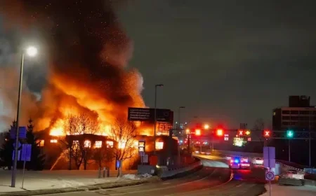 Montreal Fire Shuts Down Jacques-Cartier Bridge