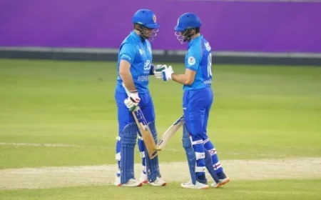 Zadran, Rasooli Propel Afghanistan to Dominant Victory Over West Indies