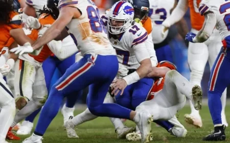 Josh Allen Struggles in Divisional Round Amid Limited Support: Summary