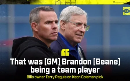Bills Owner Blames Coaches for Keon Coleman Draft Pick Amid Beane Backlash