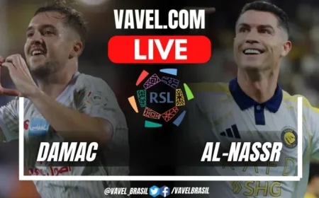 Live: Damac Faces Al-Nassr in Saudi Pro League Showdown