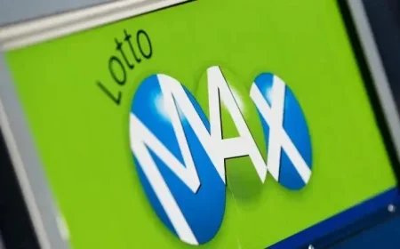 Ontario Sells $15M Lotto Max Jackpot-Winning Ticket