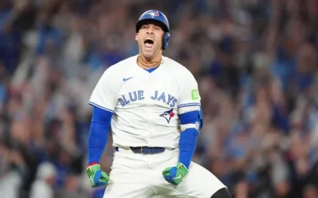 Blue Jays Wear Commemorative Patch for 50th Season Celebration