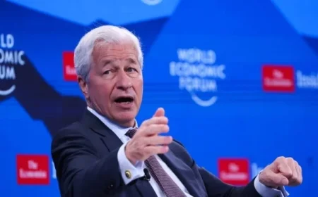 Jamie Dimon Criticizes Davos for Failing to Improve the World