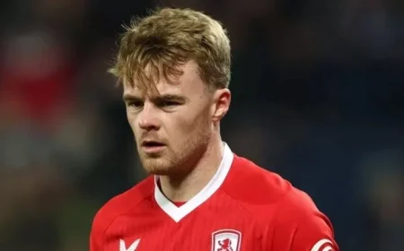 Kim Hellberg Praises Middlesbrough Striker Tommy Conway in Emotional Tribute