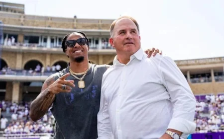 Ex-TCU Coach Set to Join Big Ten College Football Team