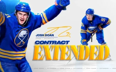 Sabres Secure Doan with 7-Year Contract Extension