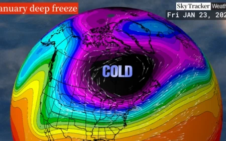 Polar Vortex Brings Frigid January Temperatures to GTA