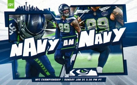 Seahawks Reveal Uniforms for NFC Championship Against Rams