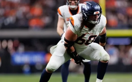 Broncos Activate Center Luke Wattenberg for 21-Day Practice Window