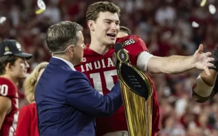 Fernando Mendoza Revises LinkedIn After Indiana CFP Win, Shares Inspirational Message